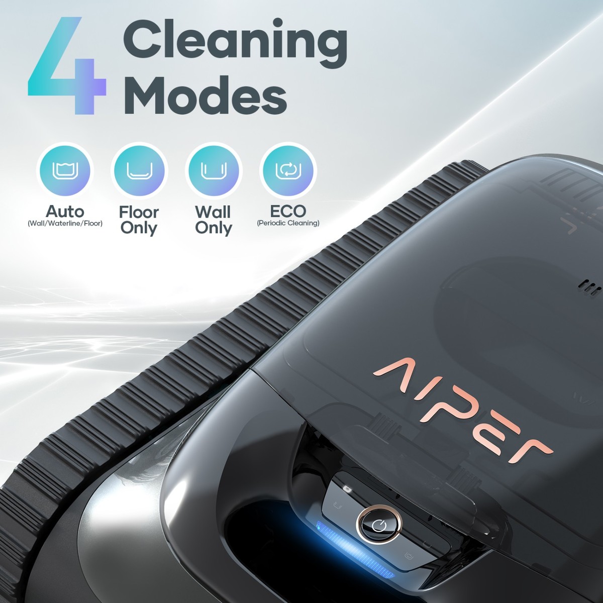 Akku-Poolroboter AIPER Scuba S1 für Wand- und Bodenreinigung – Bild 4
