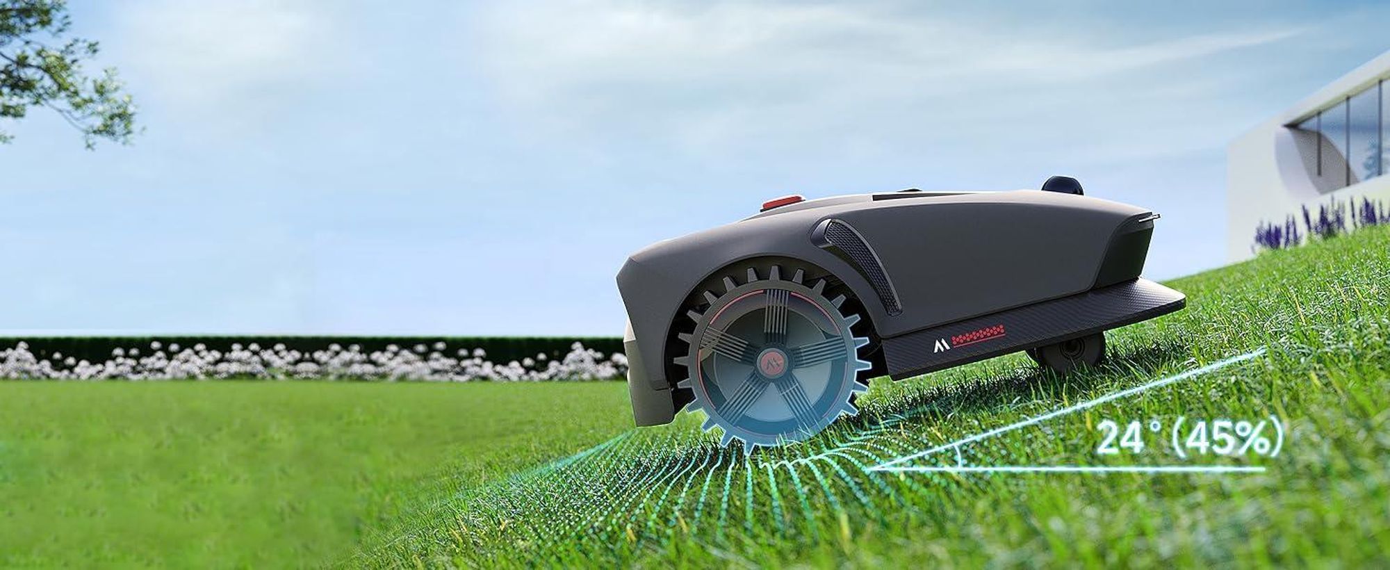 MOVA 1000 Mähroboter + Garage, UltraView, kabellose Einrichtung, bis 1000㎡, präzise Kartierung, smarte Hindernisvermeidung, App-Steuerung – Bild 22
