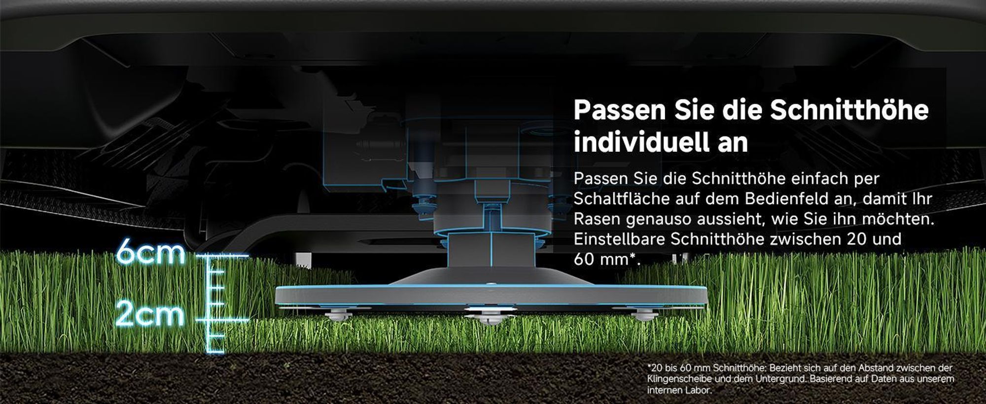 MOVA 1000 Mähroboter + Garage, UltraView, kabellose Einrichtung, bis 1000㎡, präzise Kartierung, smarte Hindernisvermeidung, App-Steuerung – Bild 24