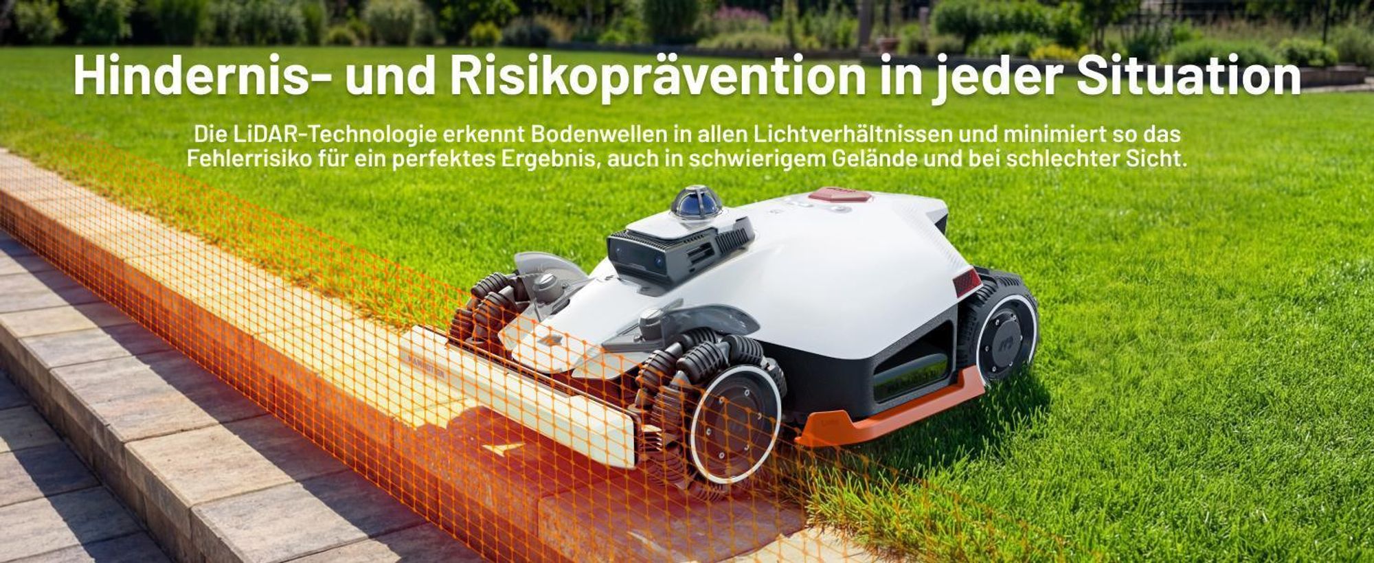 Mähroboter Mammotion LUBA 3 AWD 3000 mit Garage, Waschständer, bis 3000 m², Allradantrieb, 80% Steigung, Auto-Kartierung, 4G-Modul, APP – Bild 13