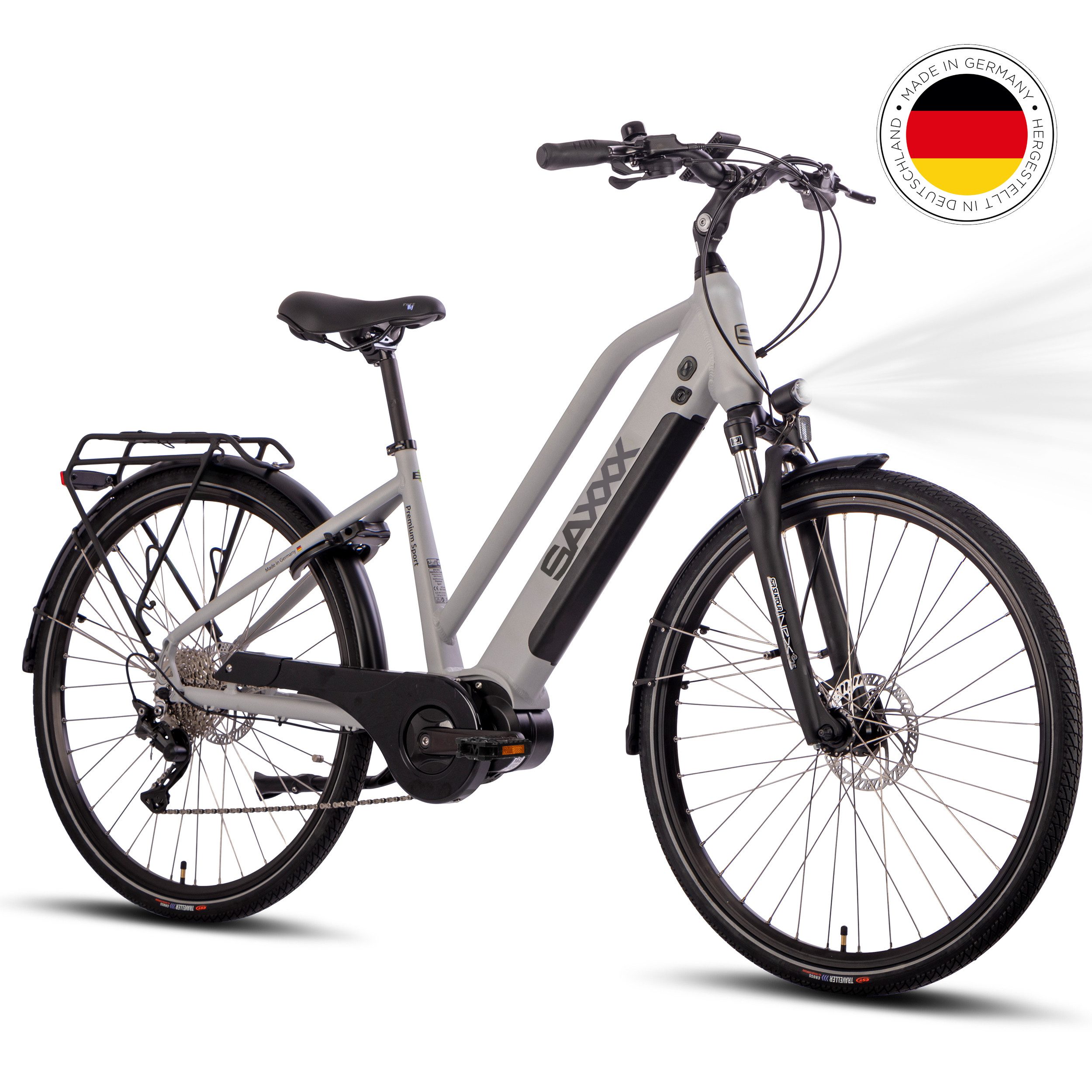 E-Bike Trekkingrad 28 Zoll Elektrofahrrad für Alltag und Touren