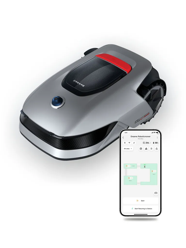 Dreame A1 Pro+Rasenmäher-Garage Combo,Intelligenter Mähroboter,Drahtloser Umfang Mähroboter,App-Steuerung,Intuitive Zonenverwaltung,3D-Erkennung – Bild 10