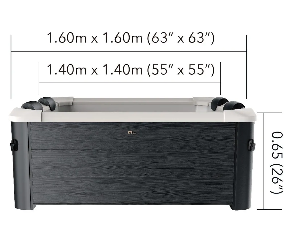 Mspa Whirlpool Oslo, 160X160X65Cm , Modell 2026 – Bild 16