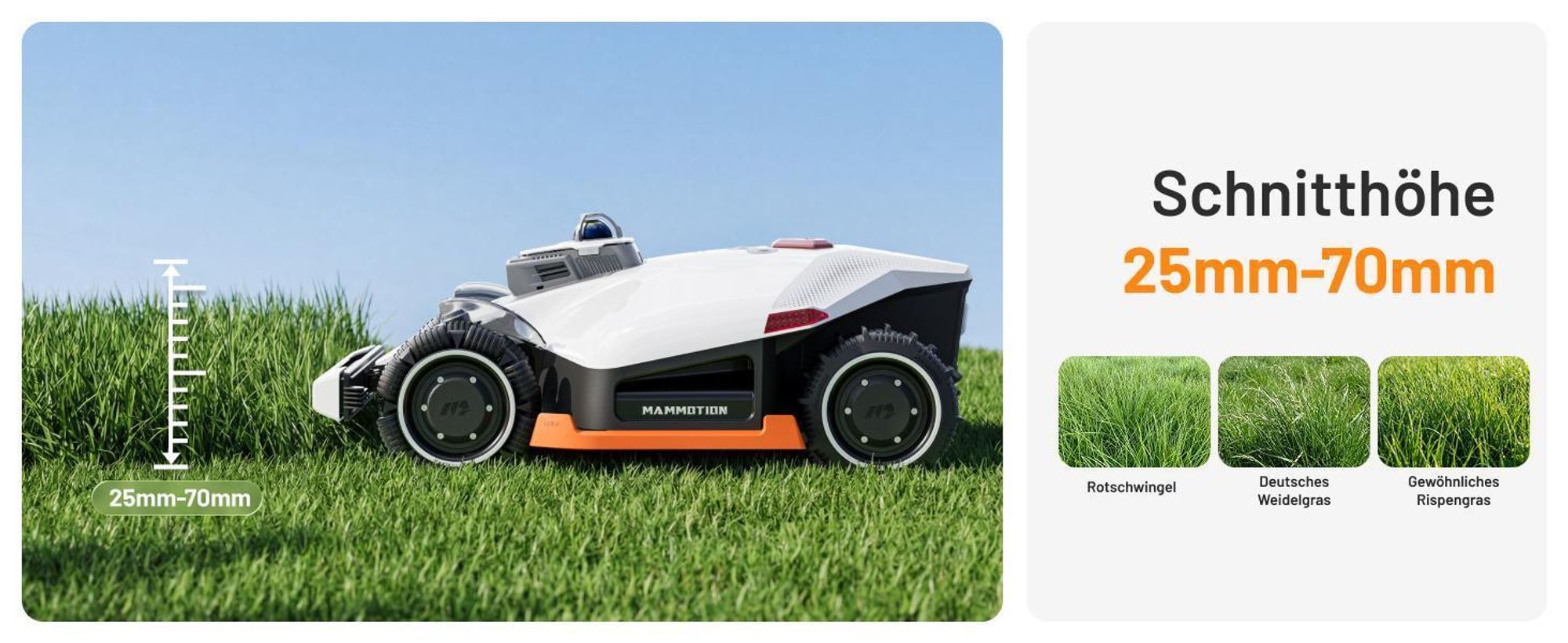 Mähroboter Mammotion LUBA 3 AWD 3000 mit Garage, Waschständer, bis 3000 m², Allradantrieb, 80% Steigung, Auto-Kartierung, 4G-Modul, APP – Bild 15