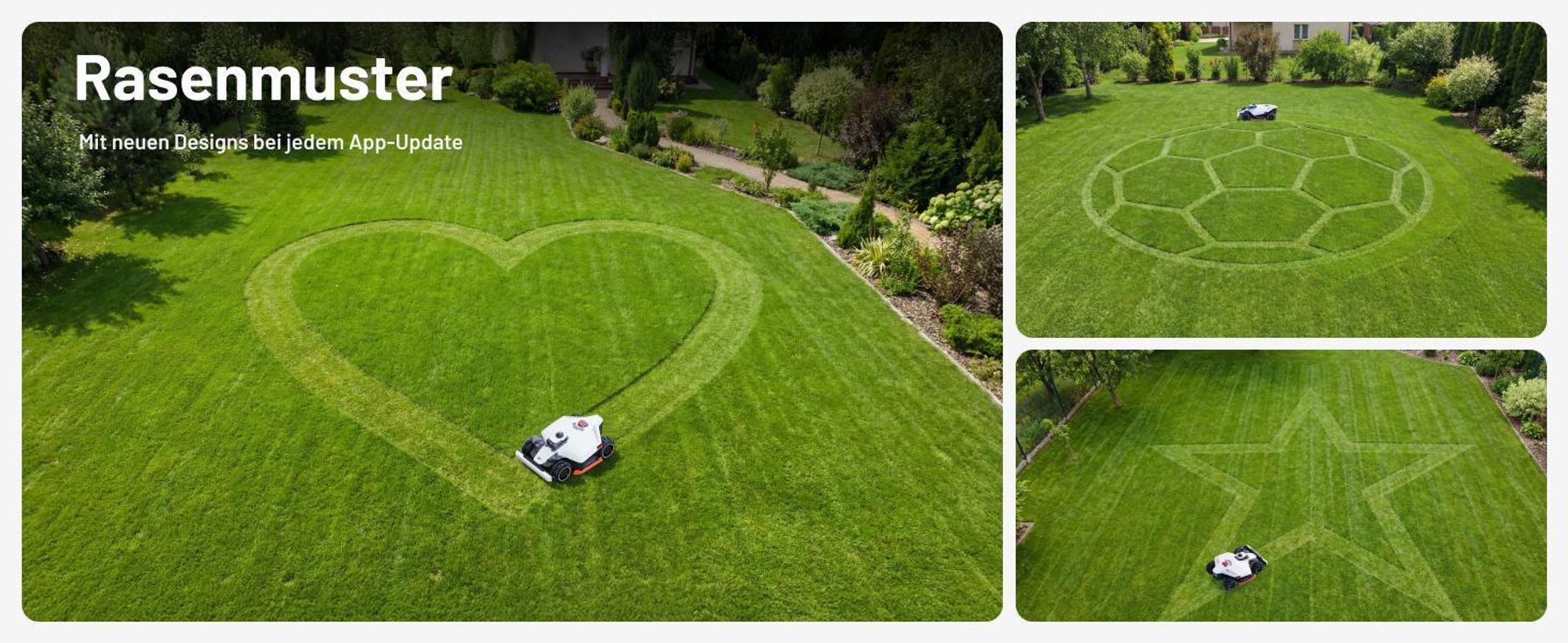 Mähroboter Mammotion LUBA 3 AWD 3000 mit Garage, Waschständer, bis 3000 m², Allradantrieb, 80% Steigung, Auto-Kartierung, 4G-Modul, APP – Bild 18